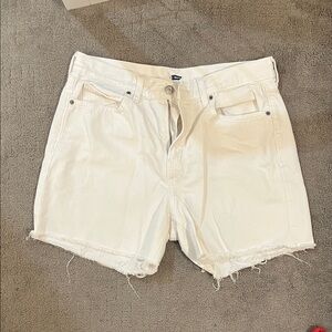 Old Navy Women's White Jean Shorts